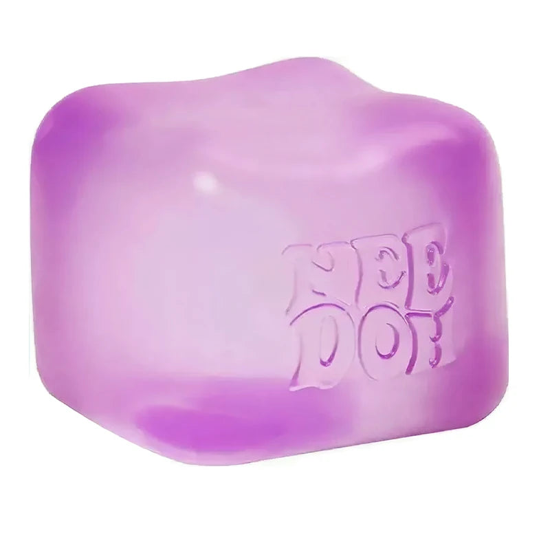Needoh Nice Cube Sensory Stress Reliever Fidget Tool For Anxiety & Focus Desk Sensory Cube For Adults & Kids Birthday Gift
