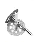 22mm Diamond Cutting Disc 3mm Grinding Wheel Mandrel for Metal Cutting Rotary Tool Electric Grinder Parts